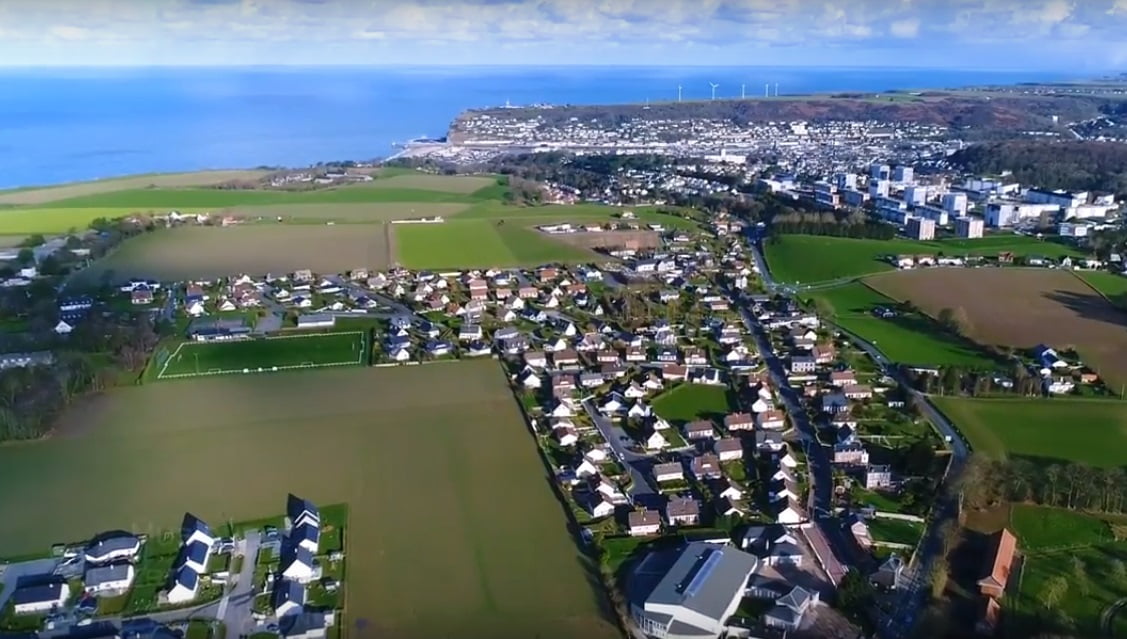STLEONARD VUE DU CIEL Saint Léonard Normandie votre commune proche