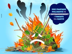 [ACTU’INFO ENVIRONNEMENT] : BRÛLAGE à l’air libre INTERDIT.