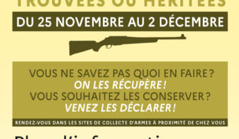 OPERATION NATIONALE D’ABANDON D’ARMES TROUVEES OU HERITEES